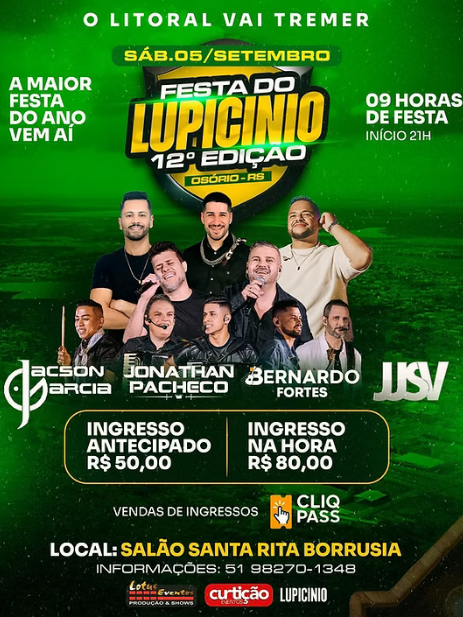 Festa do Lupicinio 12ª Edição