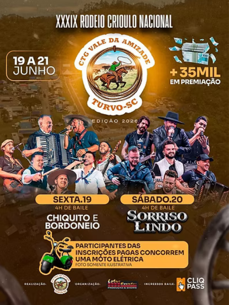 XXXIX Rodeio Crioulo Nacional - CTG Vale da Amizade